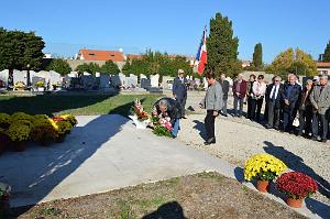 CEREMONIE DU 1 NOVEMBRE 2015 CIMETIERE DE MAZARGUES (34)